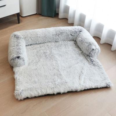 China New Designer Multi-Function Soothing Cat Dog Protector Furniture Couch Bed Dog Bed Sofa Waterproof Non Slip for sale