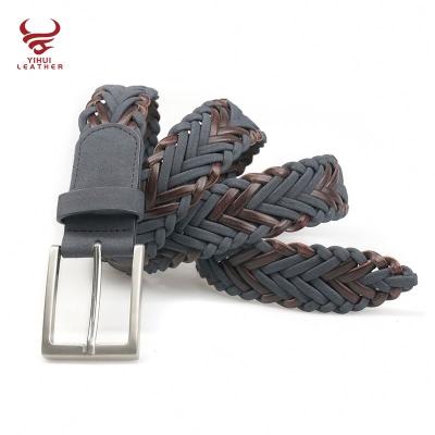 China Fashion.Casual Wholesale Leather Belt Man Designer Braided Pu Leather Men Belt for sale