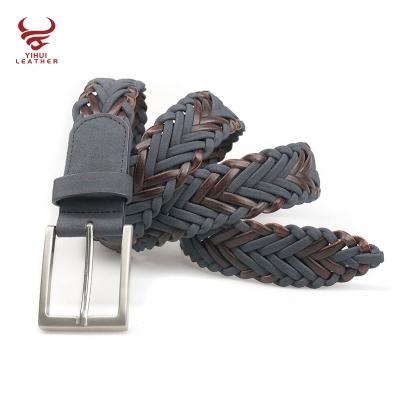 China Fashion.Casual Wholesale Men's Designer Braided Leather Belt Men's Belt Pu Leather Men's Belt Designer for sale