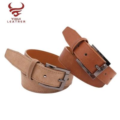 China ALLOY Best Single Western Jeans Belt Pin Buckle Belts Pu Belt For Men for sale