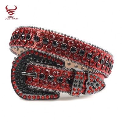 China ALLY little boys dna belts custom rhinestone for men bling for sale