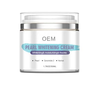 China Whitening OEM Highest Quality Pearl Whitening Face Cream For Whitening Skin for sale