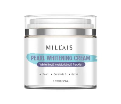 China Whitening Factory Wholesale Highest Quality Pearl Whitening Face Cream For Whitening Skin for sale