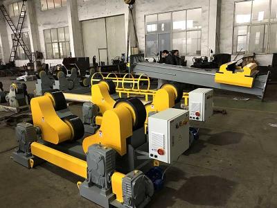 China 20T Welding Lead Rollers , Self Aligning Vessel Turning Rolls en venta