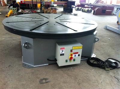 China 4000 mm-Lijstdiameter die Roterend Instelmechanisme, 3 T lassen Gemotoriseerde Roterende Lijst Te koop