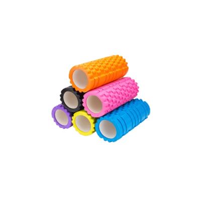 China 2021 Eco-friendly Hot Sale Yoga Spine Massage Fitness Equipment Exercise Eva Foam Roller Stick Fascia Ball Set for sale