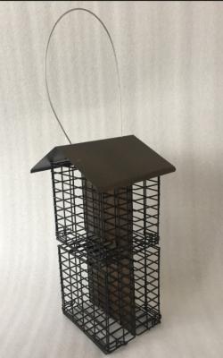 China Squirrel Proof Suet Feeder / Special Bird Feeders Two Level 4 Suet Cage for sale