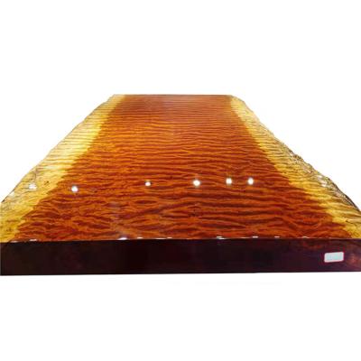 China Nordic Multilayer Wooden Dining Table Solid Large Bahua Furniture Panel Hardwood for sale