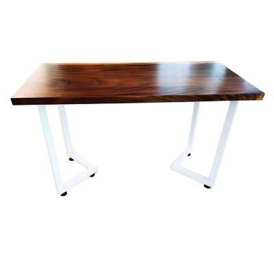 China Custom Made High Quality Wooden Walnut Computer Table Furniture Solid Wood Top Panel Rain Tree Panel for sale