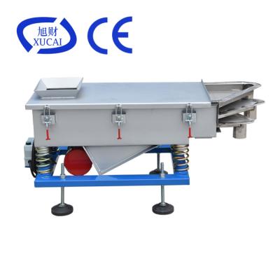 China Coffee Bean Wooden Linear Square Sieve Separator Food Processing High Efficiency Pellet Vibrating Sieve for sale