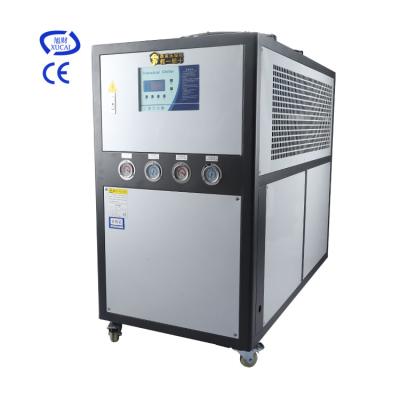 China Industrial Cooling Solutions CE Approved 10HP Scroll Air Cooled Industrial Water Chiller Water Chiller Plastic Processing System for sale