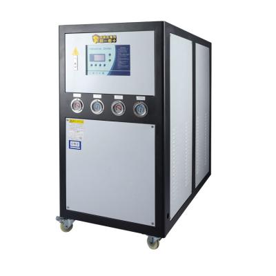 China Microcomputer Controlled 5-50 Ton Industrial Water Chiller Water Cooler System Injection Water Chiller Price for sale