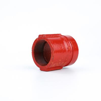 China High Qualit\y 60*42MM Fire Fighting Pipe Fitting Reducer Concentric Reducer 2*1-1/4 Threaded Reducer Ductile Iron Pipe Fittings for sale