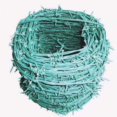 China Barbed Wire And Fence PVC Coating 14 Gauge Post for sale