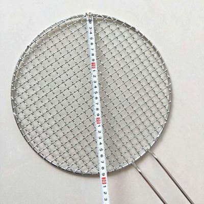 China Easily Cleaned Professional Customize Round Wire Mesh Barbecue Grill Grates for sale