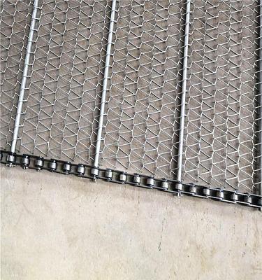 China High Quality Plain Weave Food Industry Stainless Steel Chain Conveyor Wire Mesh Belt for sale