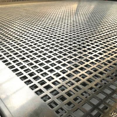 China Factory Production Square Hole Beautiful Surface Shape Galvanized Perforated Sheets for sale