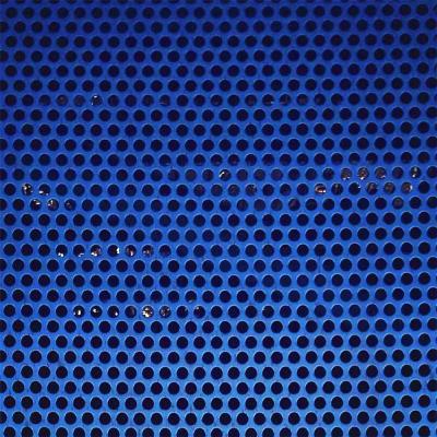 China Beautiful Surface Customize Round Hole Shape Decorative Perforated Aluminum Sheet for sale