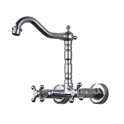 China Bathroom Faucets Chrome Plating Water Basin Faucet Chrome Plating Thermostatic Hidden Style Bathroom Faucet European Luxury for sale