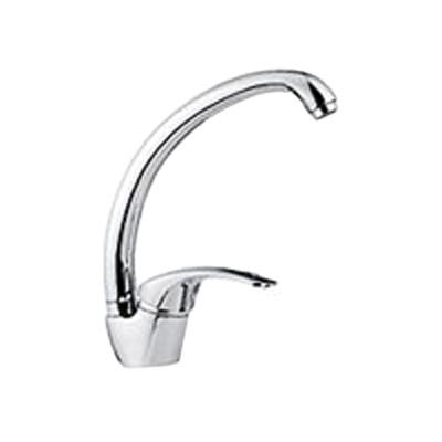 China Hot Sale Contemporary Single Lever Brass Kitchen Sink Faucet Mixer Taps Kitchen for sale