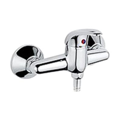 China Without Slide Bar Wall Mounted Bath Shower Mixer Taps Faucet Mixer for sale