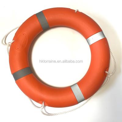 China Marine Professional Lifebuoy 2.5KG Standard Adult Solid Plastic Lifebuoy Water Rescue Water Rescue Outdoor Supplies for sale