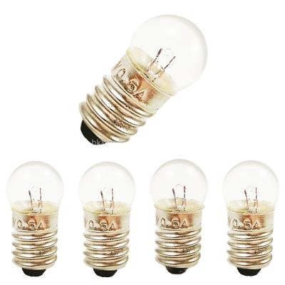 China E10 E10 Screw Mini Bulbs 1.5V 0.3A Warm White Bulb Light and E10 Mini Bulb Holder 1.5V/0.3A 2.4V3.6V3.8V4V4.5V4.8V6V12V 0.2A0.3A for sale