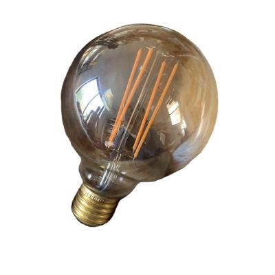 China Hotel E27LED Lamp Dimmable Filament BulbA60 G45 ST64 G125 E14 220V Gold 1W 2W 4W 6W 8WB22 E26 110V Edison Retro LED Bulbs 2200K for sale