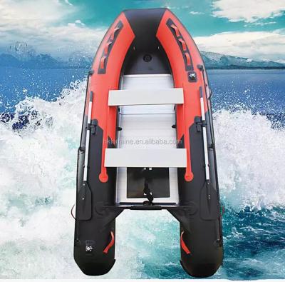 China Boat Rescue Fishing Boat Inflatable Hard Bottom Powerboat 1.2 Hard Bottom Wear Resistant Assault Boat for sale