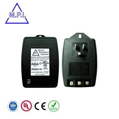 China ODM A/D Converter Access Control and Energy Power Supply 24W 24V 1A 99x91x55mm for sale