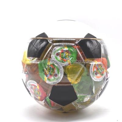 China 2018 World Cup Full Size Matched Fruit Jelly Cup In Soccer Pot for sale