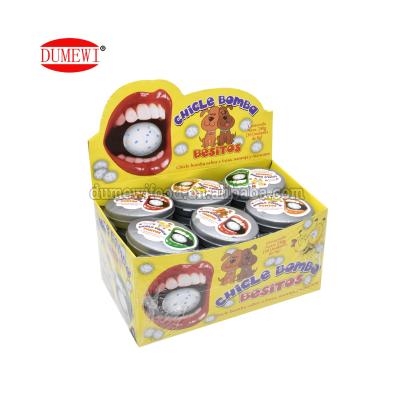 China fruit jam center icing crispy coated chewy gum MW-CH-40 for sale