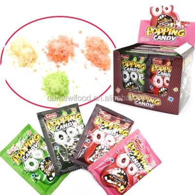 China Low Price Natural Explosive Fruit Sour Magic Popping Candy for sale