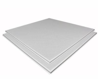 China Artistic Ceilings Sheet Metal Sheet Suspended Perforated Aluminum Pattern In False Ceiling for sale