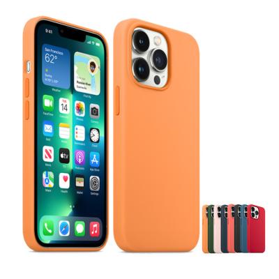 China Wholesale Shockproof For Apple Original Quality Shockproof Magnetic Phone Cover With Magsafes Silicone Case For iPhone 12 13 Mini Pro Max for sale