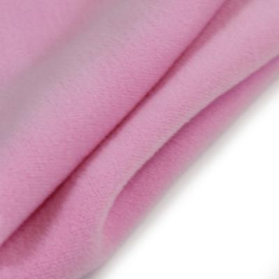 China High Quality Anti Pill TC Pink Cotton Heavy Polyester Knitted Waffle Fabric for sale