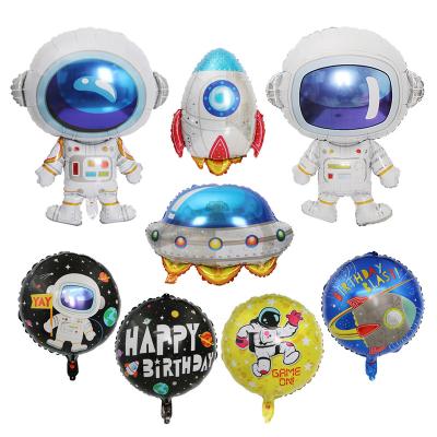 China Wholesale 18inch Helium Astronaut Balloon Helium Foil Astronaut Floatable Balloon 84cm*60cm festival decoration selection for sale