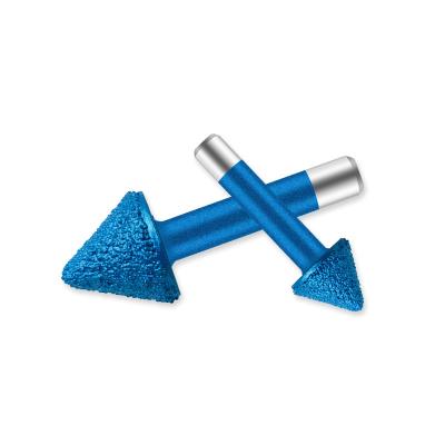 China Cast Vacuum Welded Mushroom Diamond Tools CNC Stone Engraving Router Bits For Granite Marble Cutting for sale