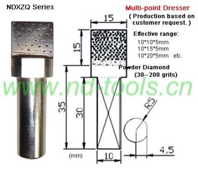 China Grinder Diamond Planer/Diamond Grinding Tool/Head Diamond Dressing Tools For Grinding Flat Wheel for sale