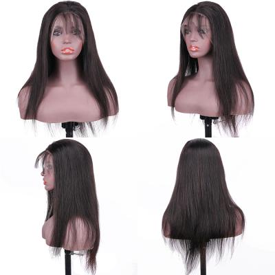 China Brazilian HD Silky Straight Lace Front Human Hair Wig 360 Lace Frontal Front Headband Braids Wigs Straight Hair Cover Hair Shorts for sale