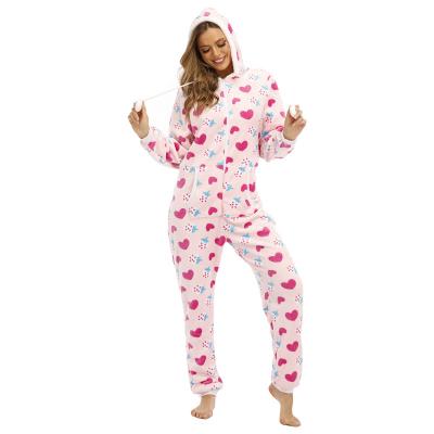 China Breathable Onesie Adult Onesie Pajama Fleece Pajamas Christmas Onesie For Women Women Onesie for sale