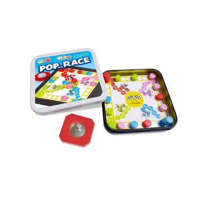 China Pop and RACE Tin Box Toy Pop Smart Game Learning Fun Toys Children's Puzzle Game Controllers POP and RACE for sale