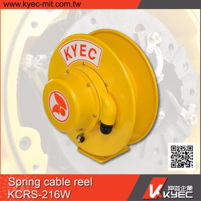 China Chinese Industrial Equipment Taiwan KYEC Manufacturer Plastic Drum Retractable Cable Reel for sale