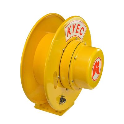 China Industrial Equipment Taiwan KYEC Rack High Quality Industrial Drum Receiver Power Cord Easy Cable Reel 50m 100m for sale