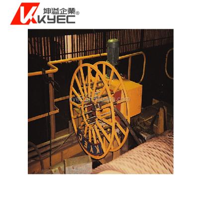 China Industrial Equipment Taiwan KYEC Metal Drums Electrical Cable Reel Brackets for sale