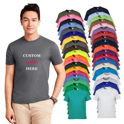 China 100% Cotton Promotional Tees Anti-Wrinkle T-shirt Stylish O-neck T-shirt For Company Employees China Custom Printing Logo T Shirts for sale