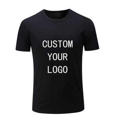 China wholesale custom Anti-wrinkle factory print logo t-shirt designs custom blank cotton men t-shirt for sale for sale