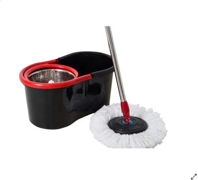 China New Sustainable 360 ​​Rotation Broom Rolling Magic Best Selling Brooms DEGREE ROTATION Bucket Set Floor And Hands Free Cleaning Bucket Set Disposable Broom for sale