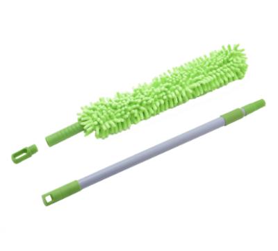 China Long Pole Telescopic Handle Extending Clean Washable Microfiber Long Lint Duster Sustainable Factory Supply New for sale