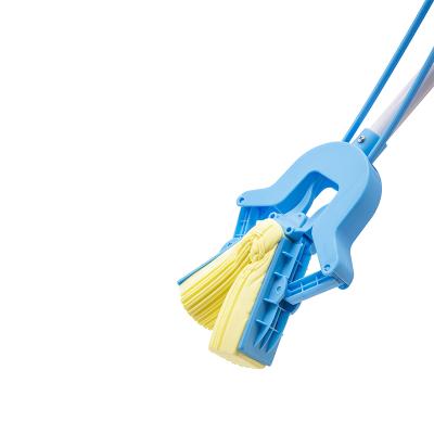 China Viable telescopic handle pva broom dry magic sponge mop with telescopic linked for sale